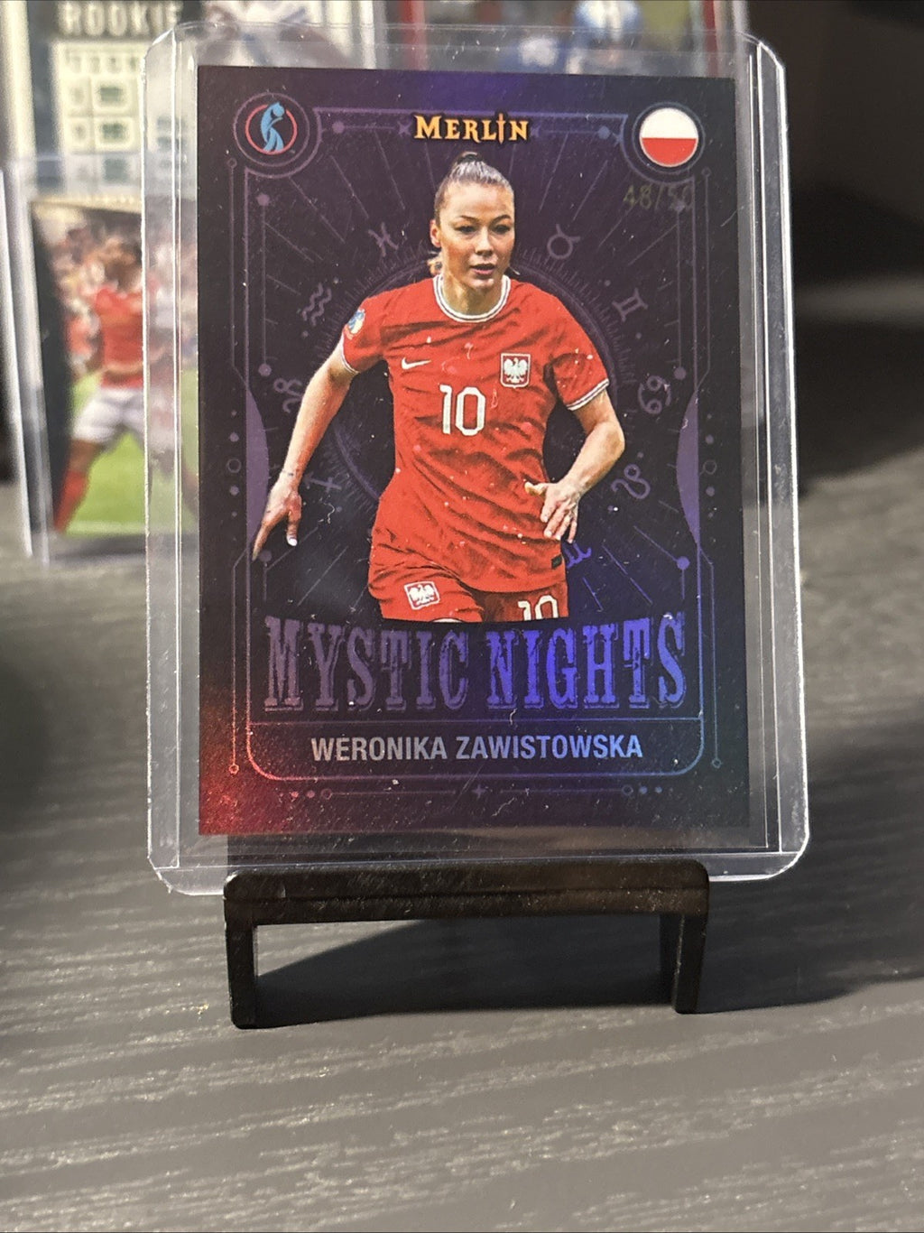 Topps - Merlin UEFA Women’s Euros 2025 | Weronika Zawistowska, Poland 48/50