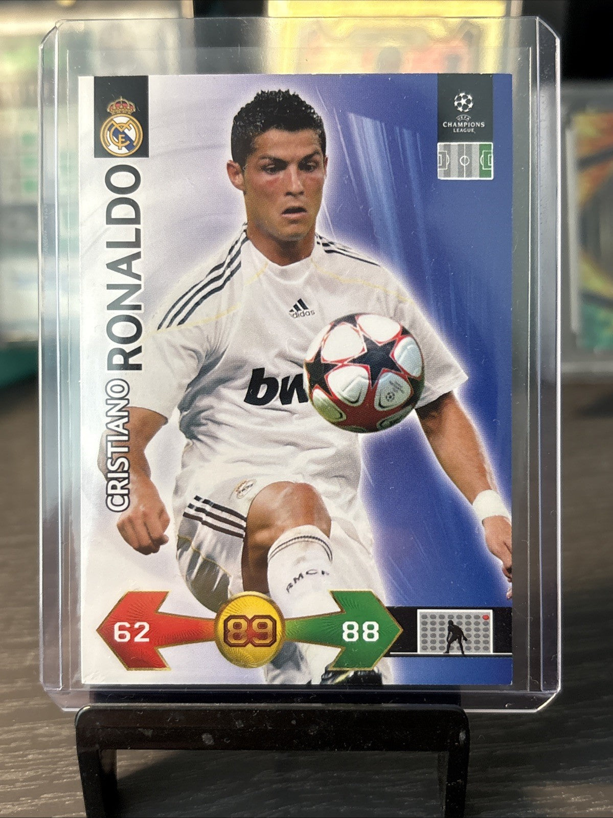 Panini Super Strikes UEFA Champions League 2009/2010 09/10 277 Cristiano Ronaldo