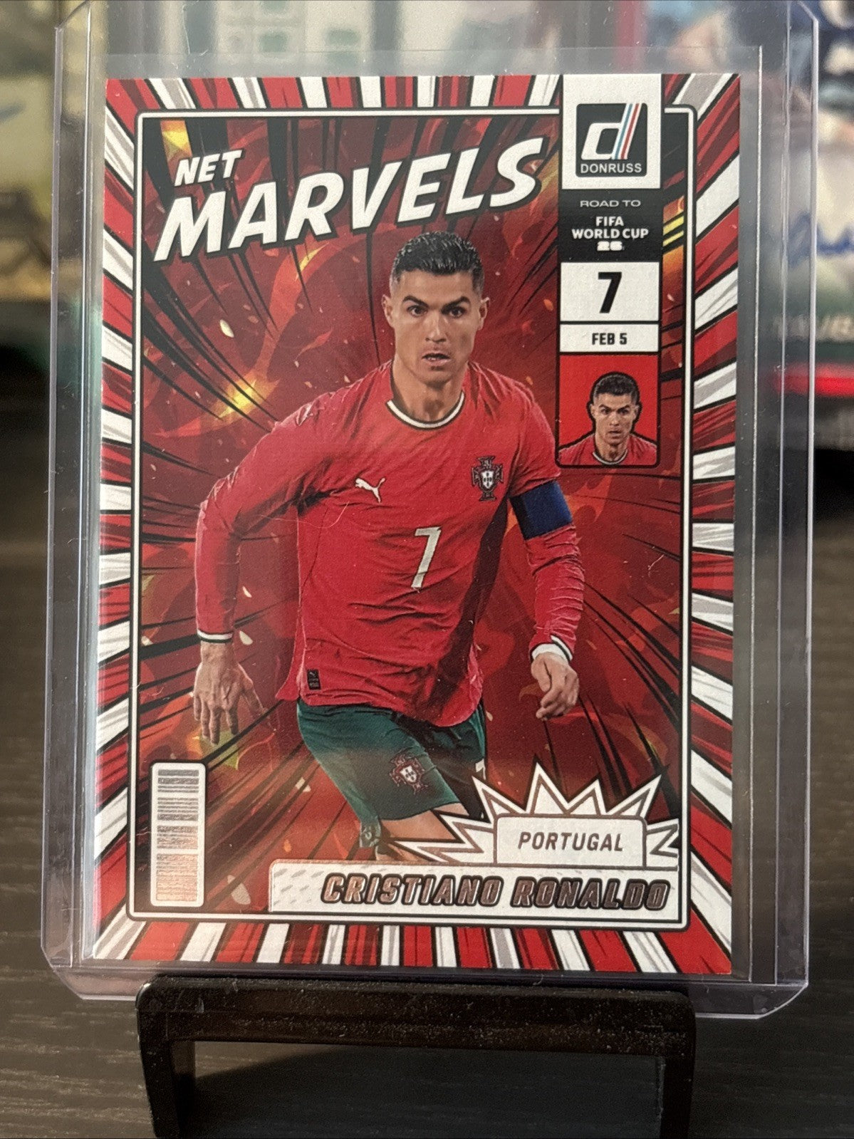2025-26 Panini Donruss Road to Fifa World Cup - Net Marvels Cristiano Ronaldo #2