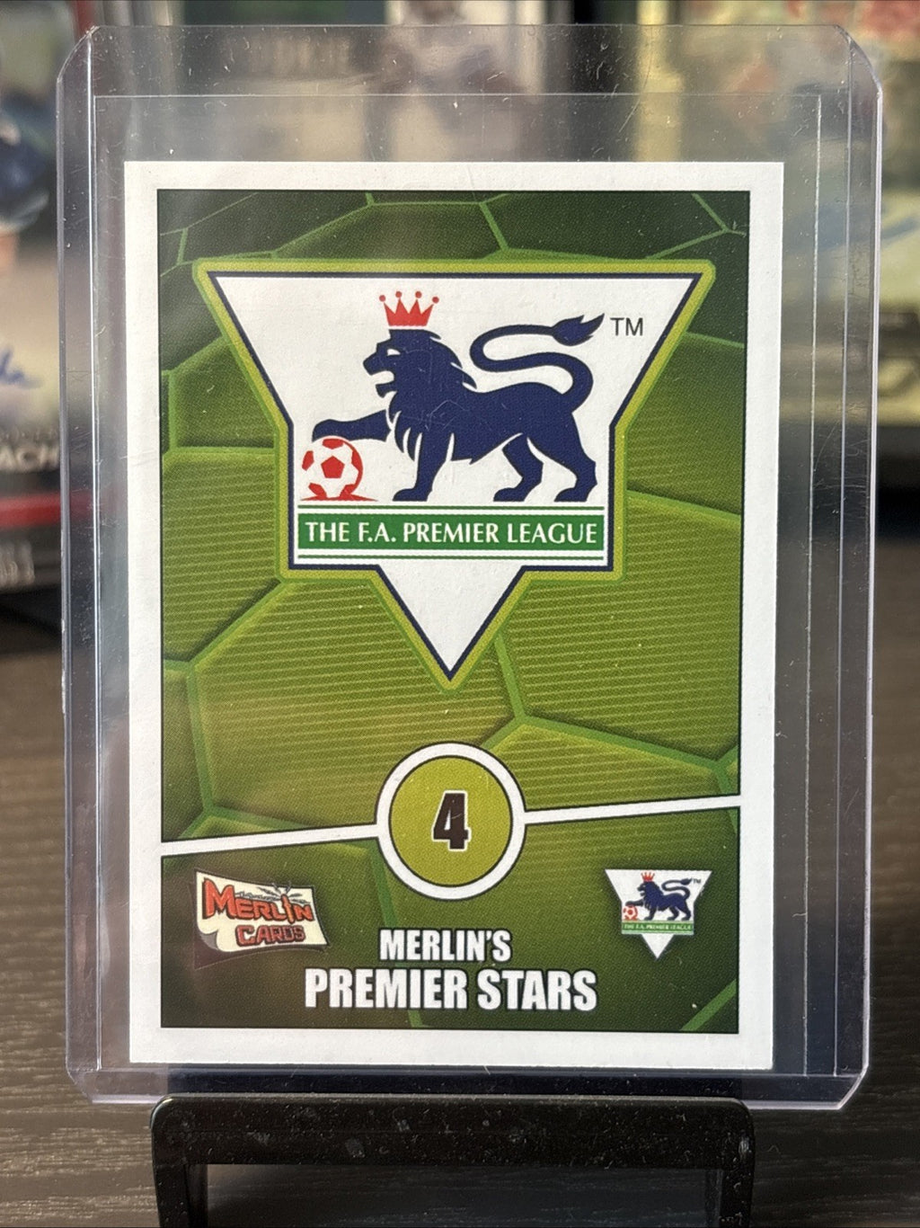 MERLIN'S PREMIER STARS 2005; PLAYER OF THE  YEAR FRANK LAMPARD - CHELSEA  No 4