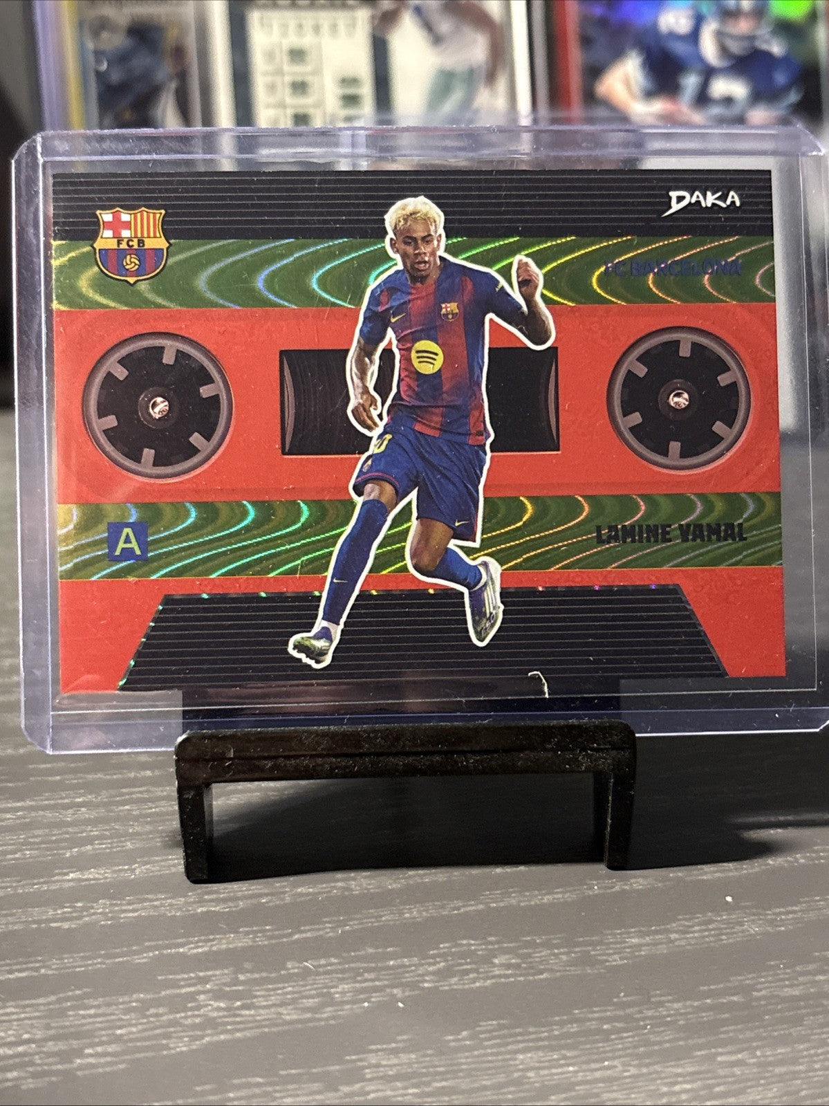 Daka 2025 FC Barcelona Soccer EB-5 Lamine Yamal Yellow Holo 185/199