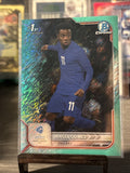 Topps Bowman Chrome Road To Under 21 Championship Angel Gomes /125 1st Bowman