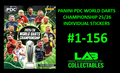 Panini PDC World Darts Championship 25/26 Individual Stickers #1-156