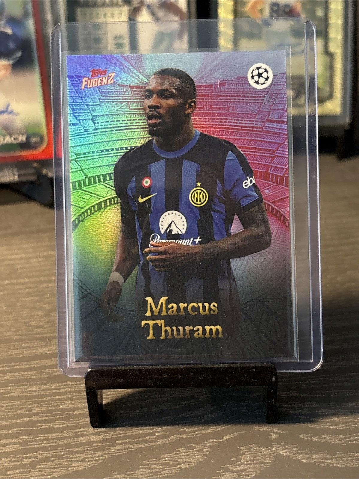 2024 TOPPS FUGENZ SOCCER MARCUS THURAM PARALLEL 3/5