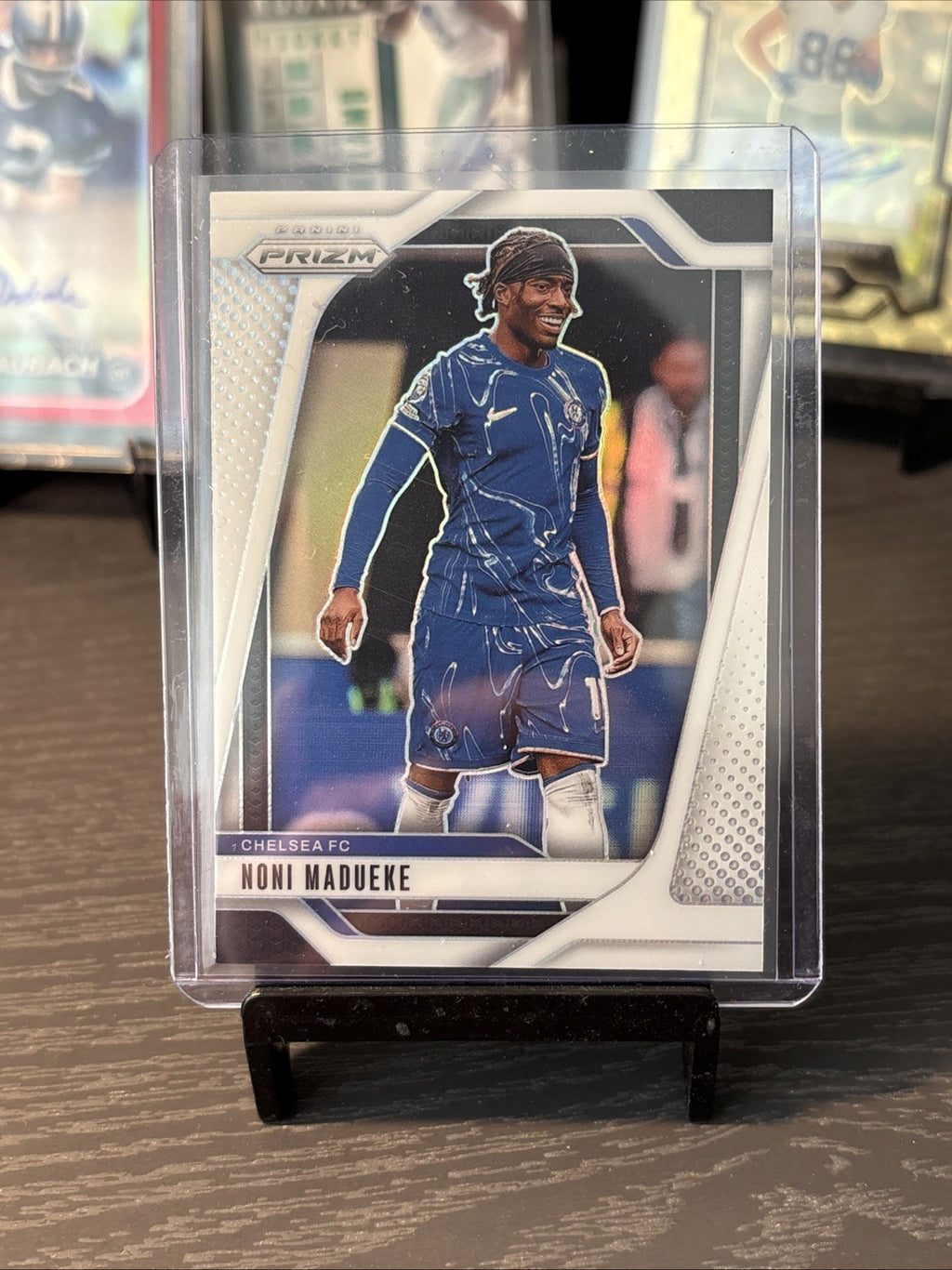 Panini Prizm Premier League 24/25 Noni Madueke White Parallel /35