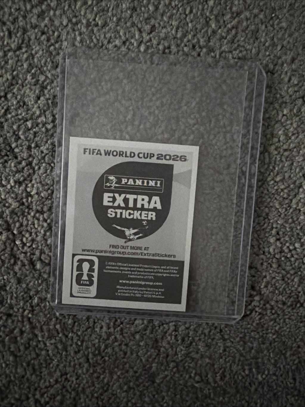 Panini World Cup 2026 Extra Sticker  HEUNG MIN SON GOLD