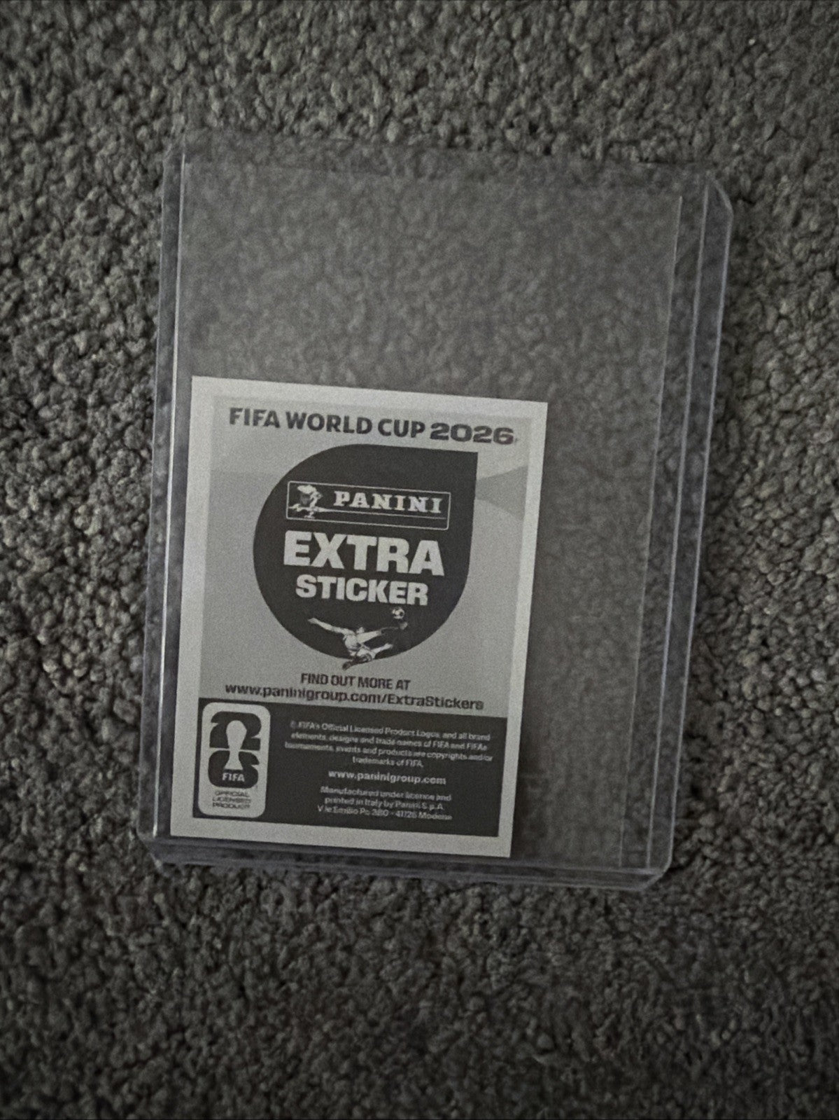 Panini World Cup 2026 Extra Sticker  HEUNG MIN SON GOLD