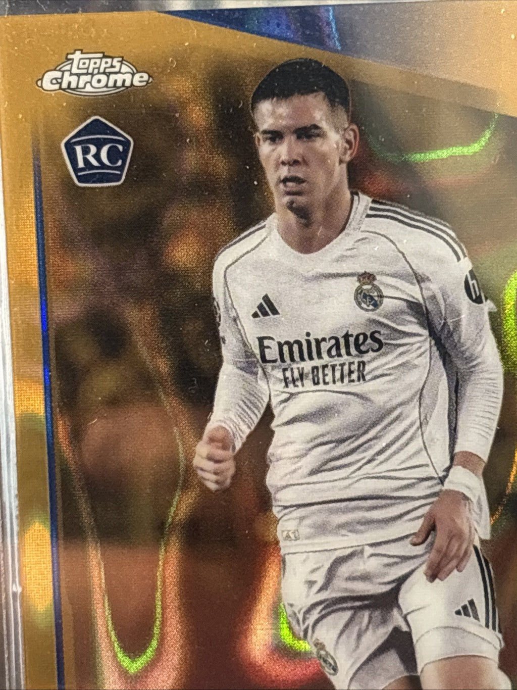 Franco Mastantuono 2025-26 Topps UCC Chrome  #172 Gold /50 Rookie RC