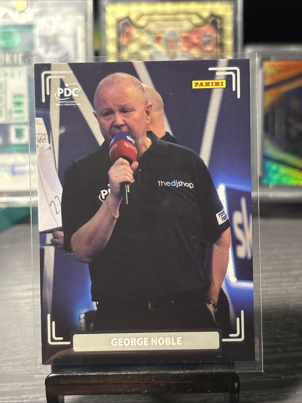 2025 Panini PDC World Championship GEORGE NOBLE ALL AROUND THE PDC APDC-03