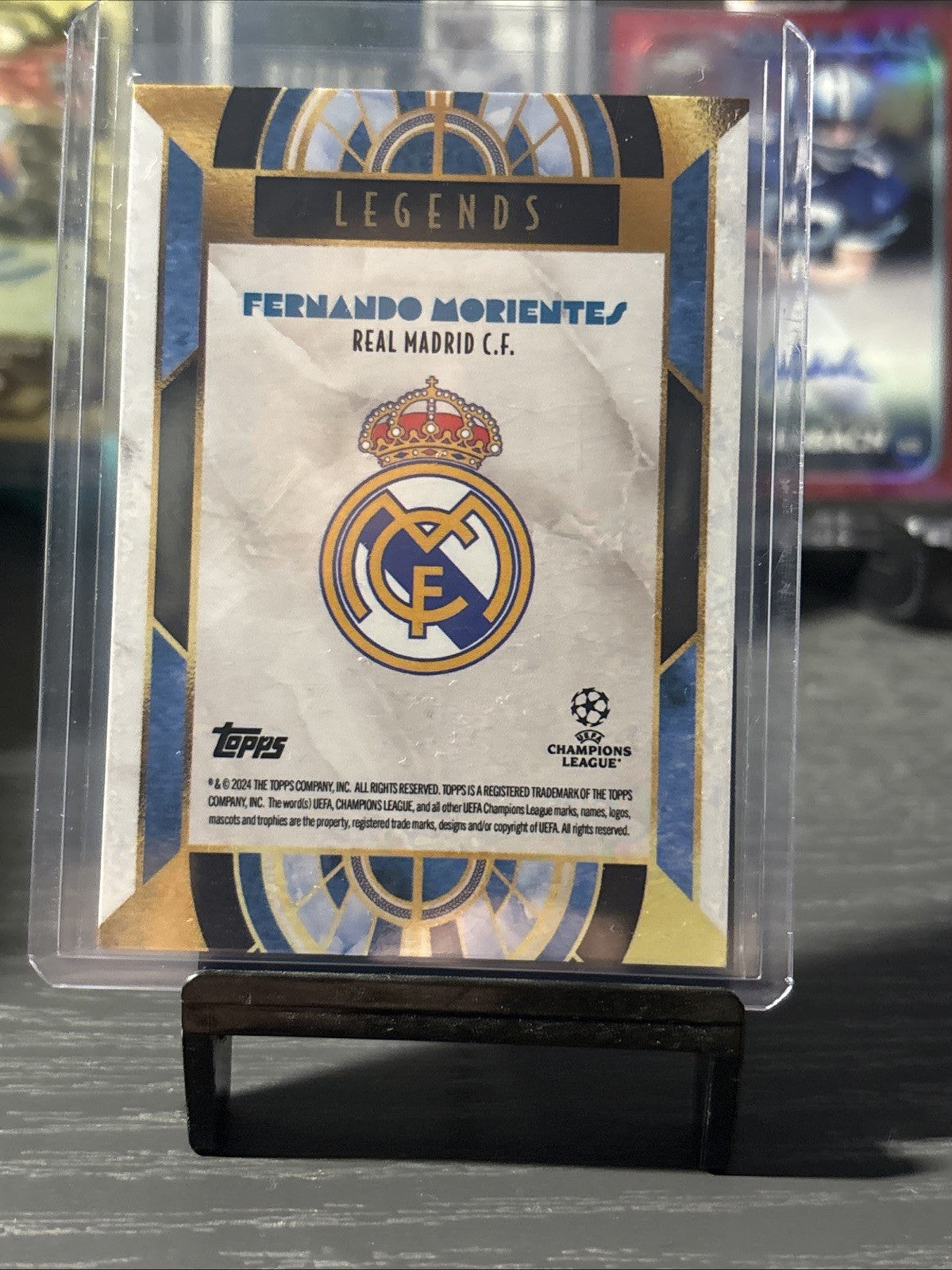 Topps Deco UCC Fernando Morientes /49 Real Madrid