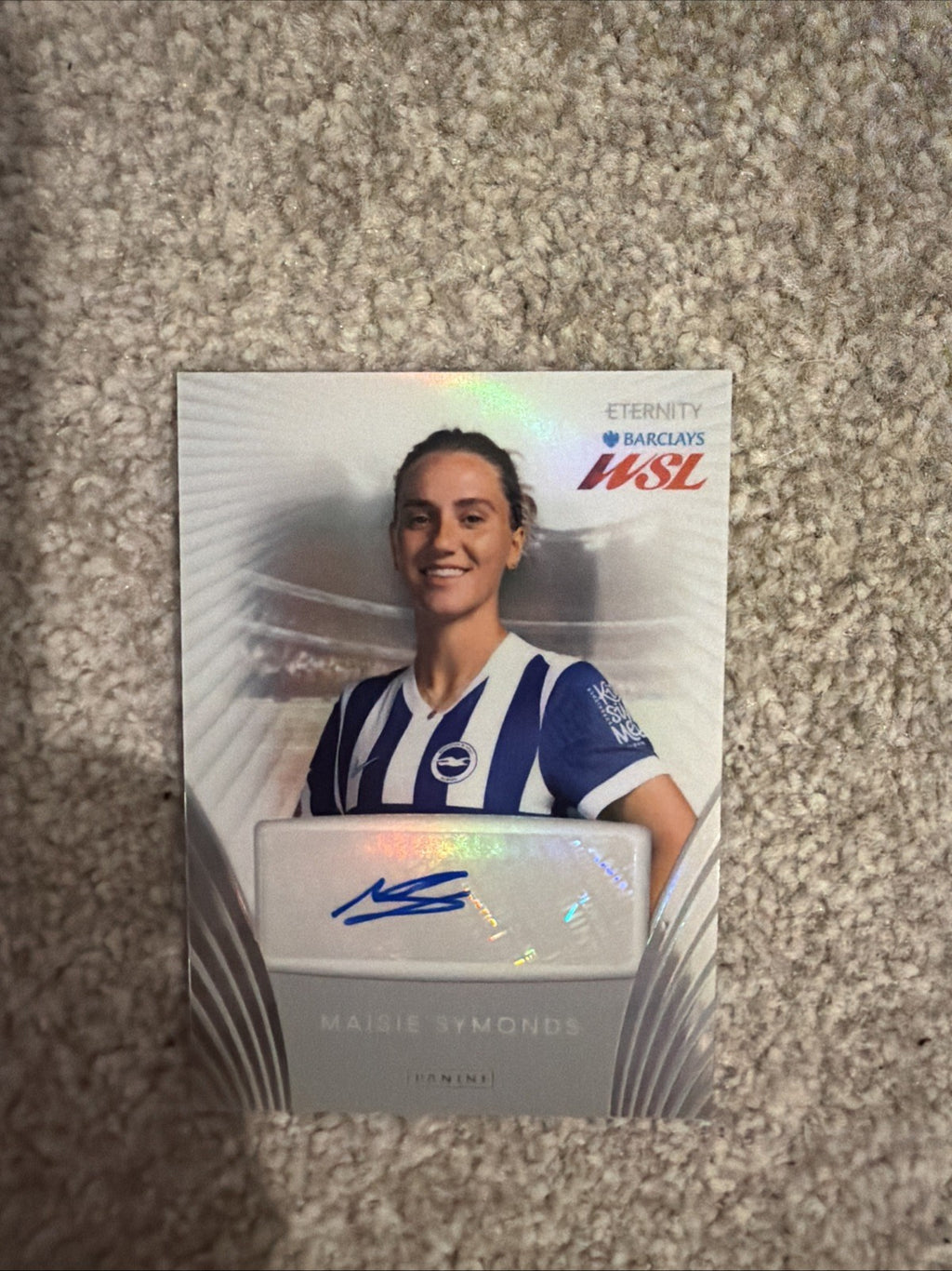 PANINI WOMEN'S ETERNITY WSL  2026 MAISIE SYMONDS BRIGHTON AUTOGRAPH .