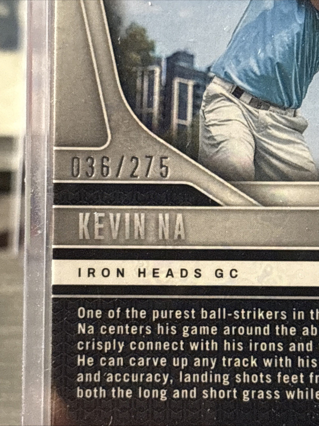 2025 Panini Prizm LIV Golf Teal Prizm/275 Kevin Na
