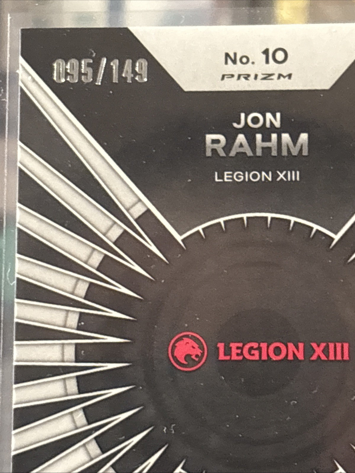 JON RAHM 2024 PANINI PRIZM LIV GOLF DOMINANCE LEGION RED /149 Q0348