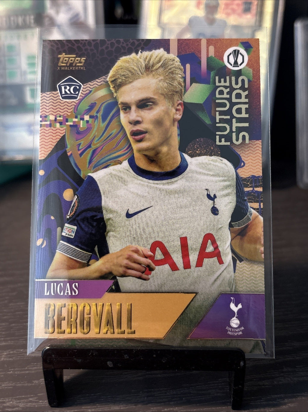 Lucas Bergvall - Rookie - TOPPS UCC Gold 2024/25