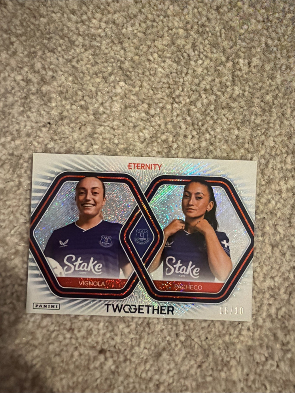 Maz Pacheco & Ornella Vignola Twogether 6/10 Panini WSL Eternity 2025-2026