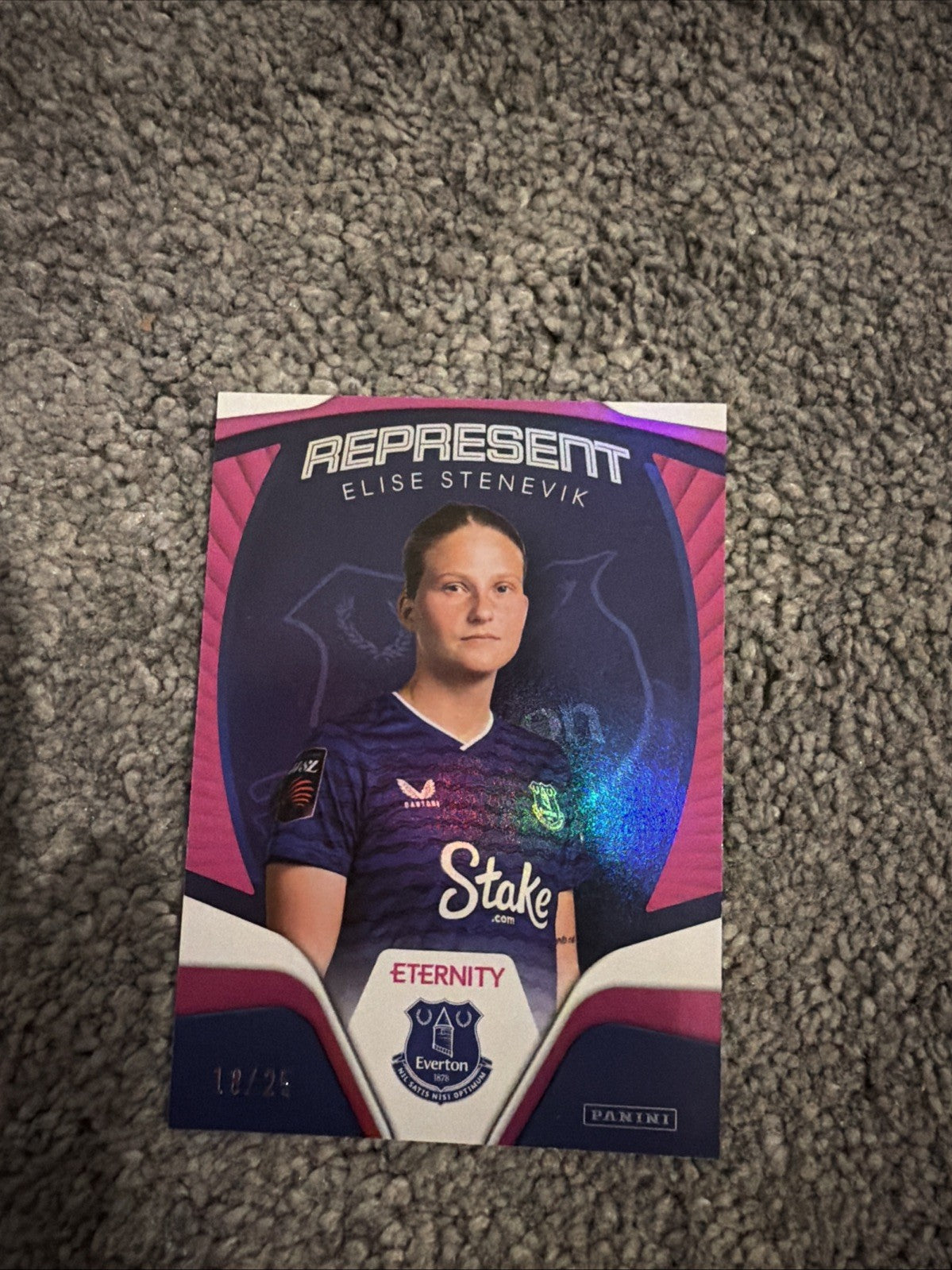 PANINI WSL ETERNITY 2025 ELISE STENEVIK EVERTON PARALLEL 18/25