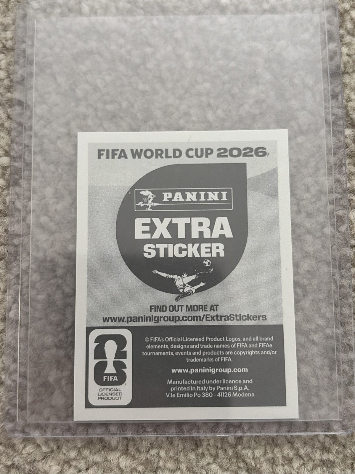 Panini FIFA World Cup 2026 Extra Sticker Collection Florian Wirtz Germany Bronze