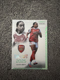 Panini Eternity WSL 25/26 Olivia Smith Debut Green /50 Arsenal Card
