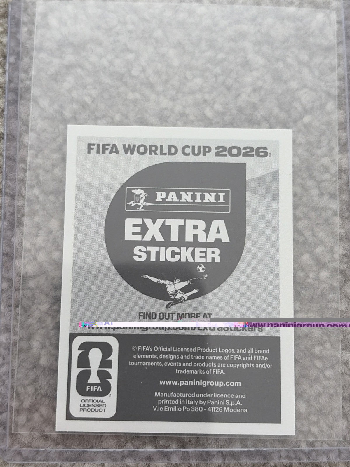 2026 Panini Fifa World Cup Alphonso Davies Silver Extra Sticker