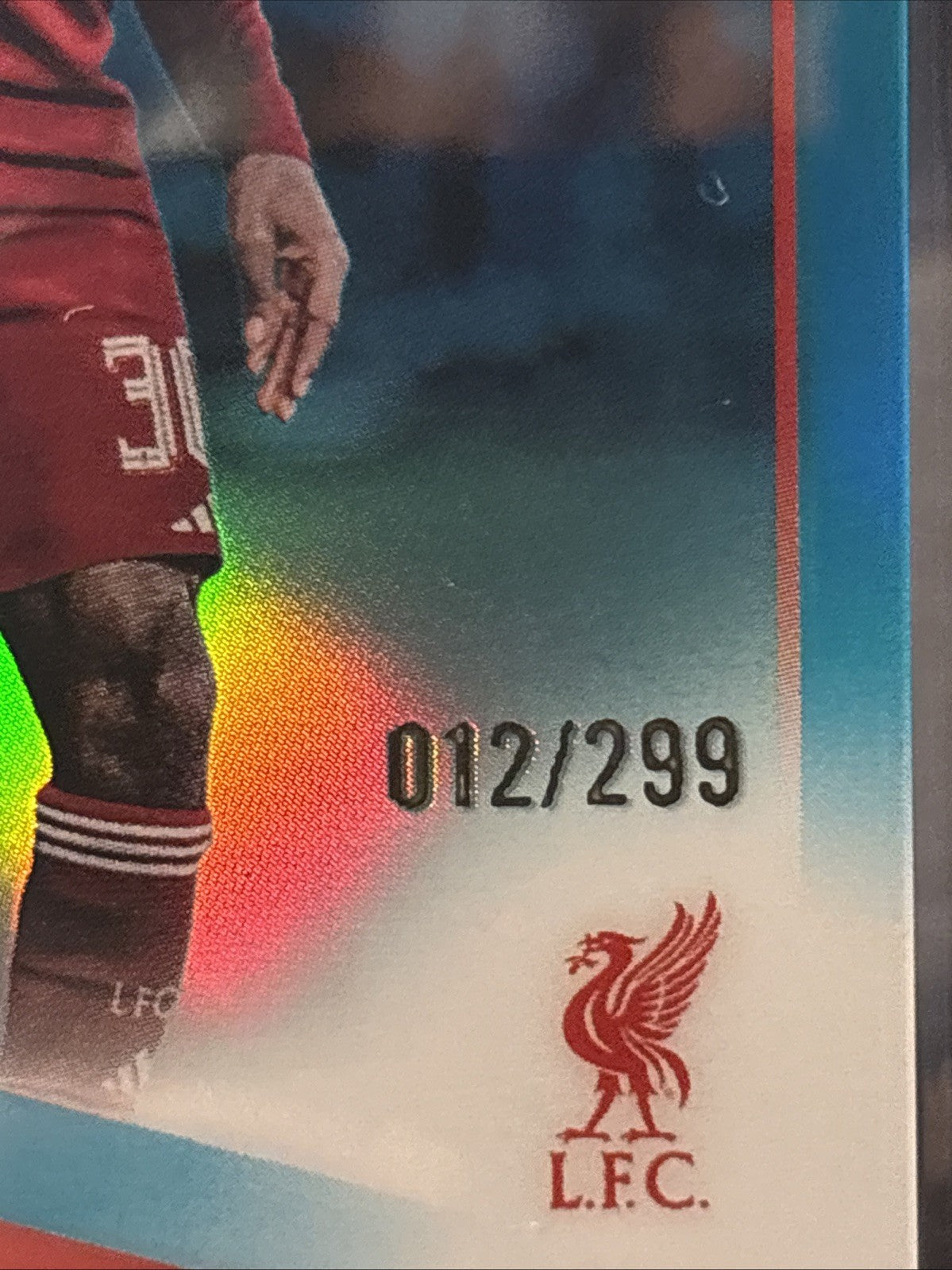 Jeremie Frimpong Topps Chrome UCC Liverpool FC /299