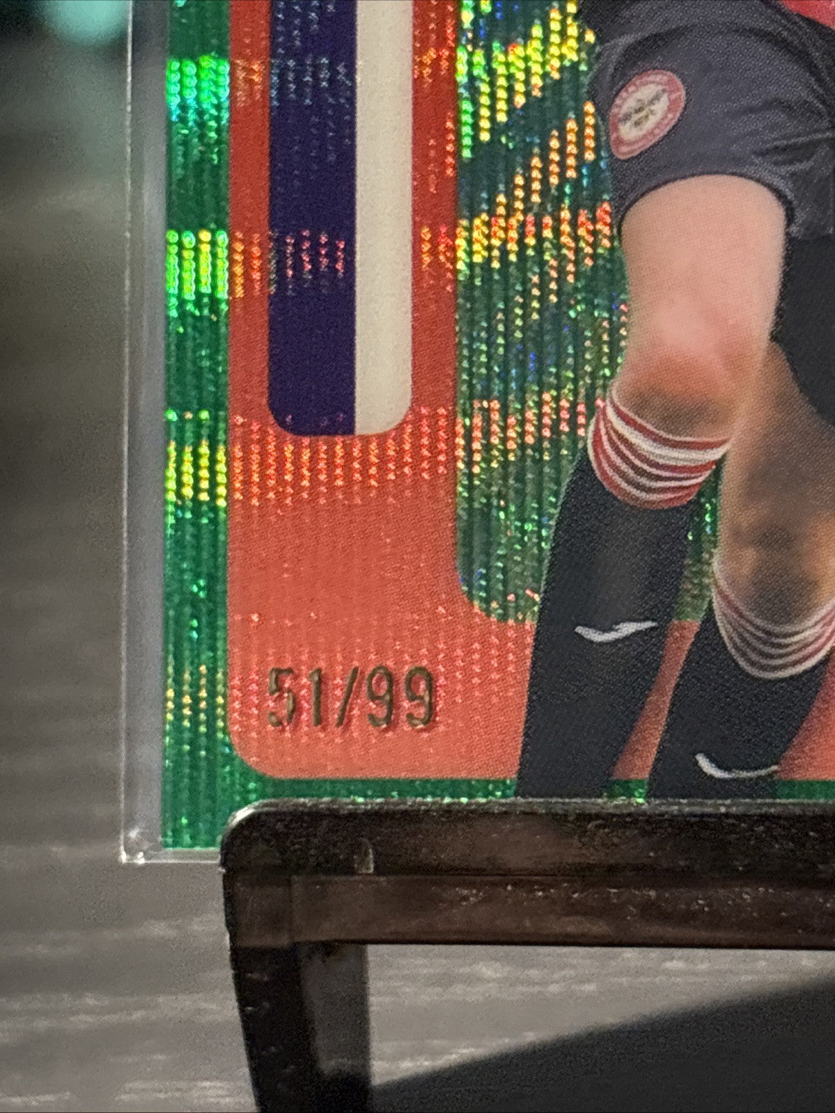 Mikkel Damsgaard Brentford 2025-26 Topps Chrome Green Wave Refractor /99