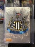 1995-96 Merlin Ultimate - #145 Newcastle United Foil Badge Logo Card **SCARCE**