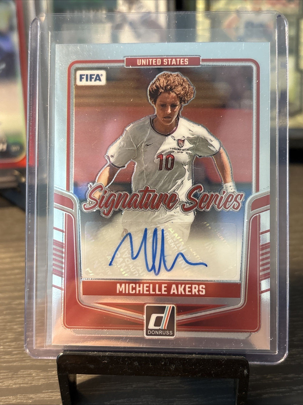 Michelle Akers Auto - Donruss Signature Series 24/25 - USA Women