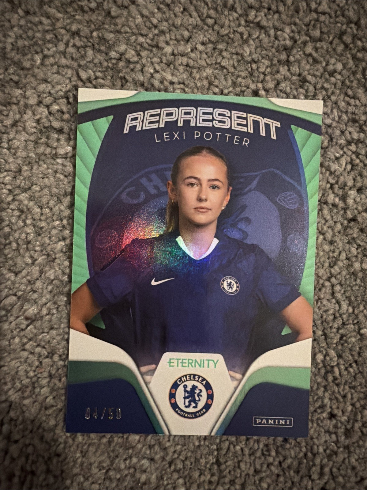 Panini Eternity 2026 Lexi Potter Chelsea Represent 4/50