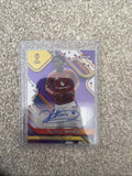 Kobbie Mainoo Auto /199 Topps Finest Purple Refractor Manchester United 2024/25