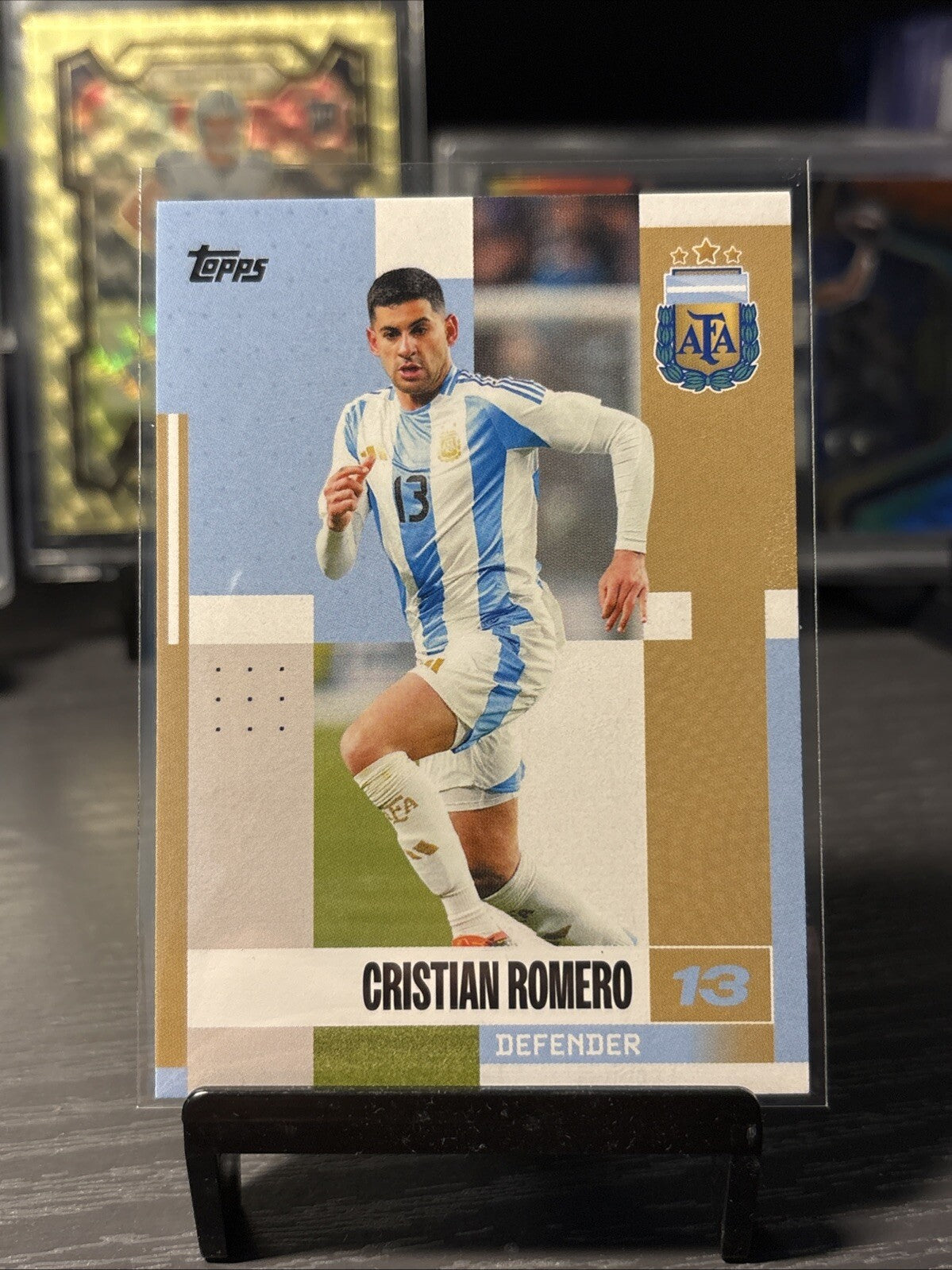 Cristian Romero Argentina Base 2024-25 Topps Team Set #4