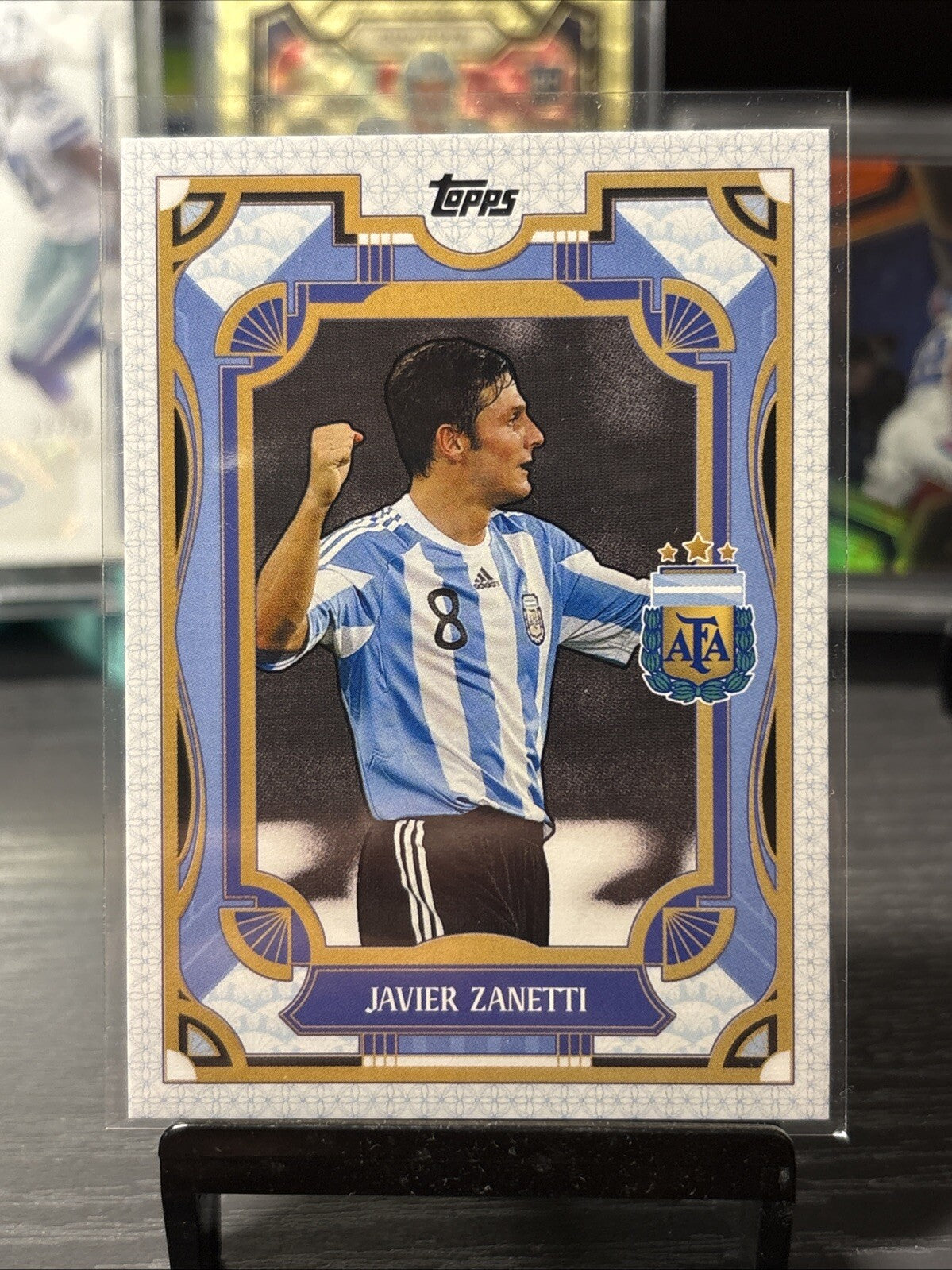 Javier Zanetti Argentina Argentine Tango 2024-25 Topps Team Set #27