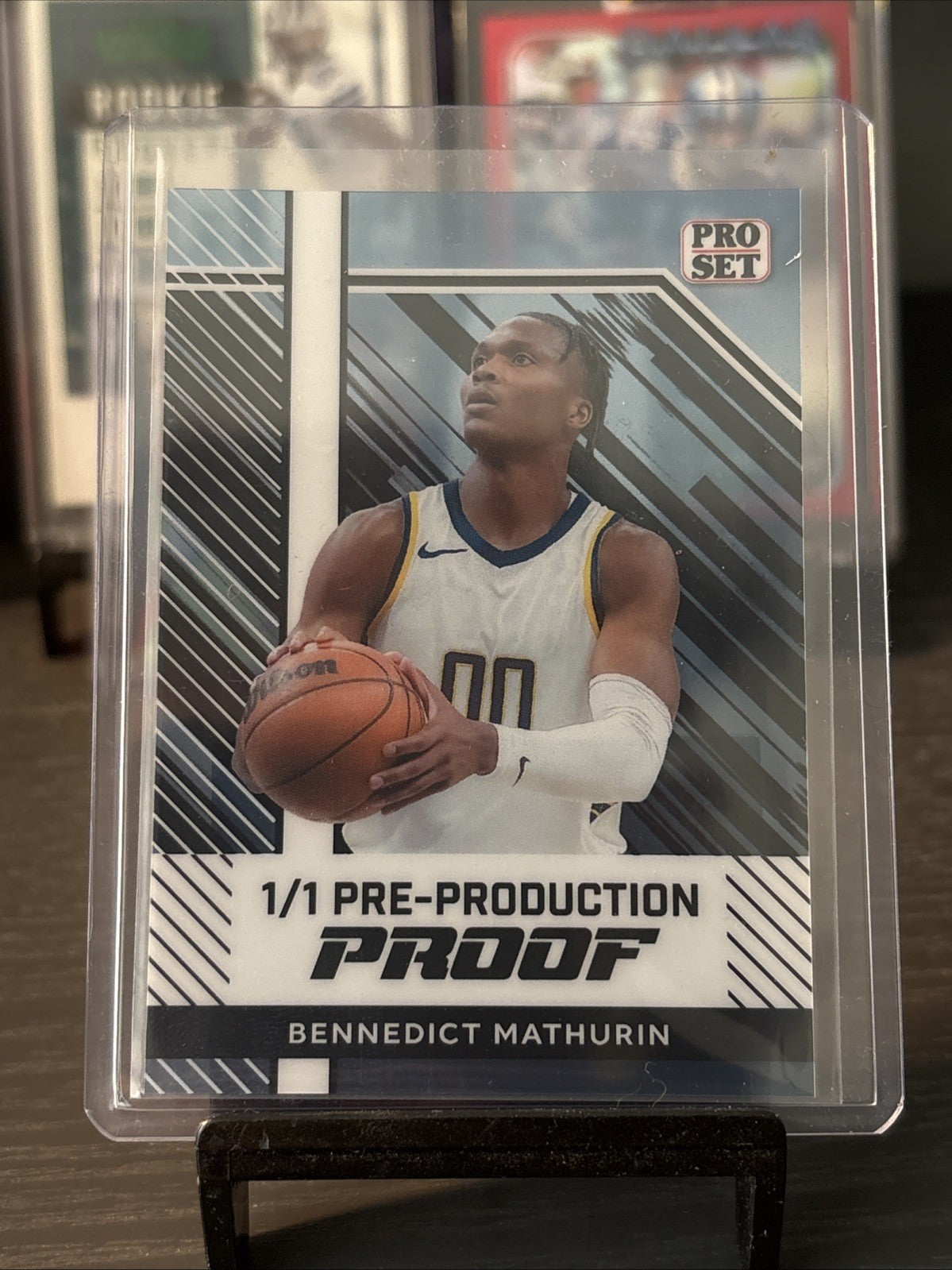 2024 Leaf Pro Set Pre Production Proof (1/1) Bennedict Mathurin Acetate