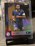 TOPPS CHELSEA TEAM SET 2025 REECE JAMES CHELSEA PARALLEL 01/50 GOLD
