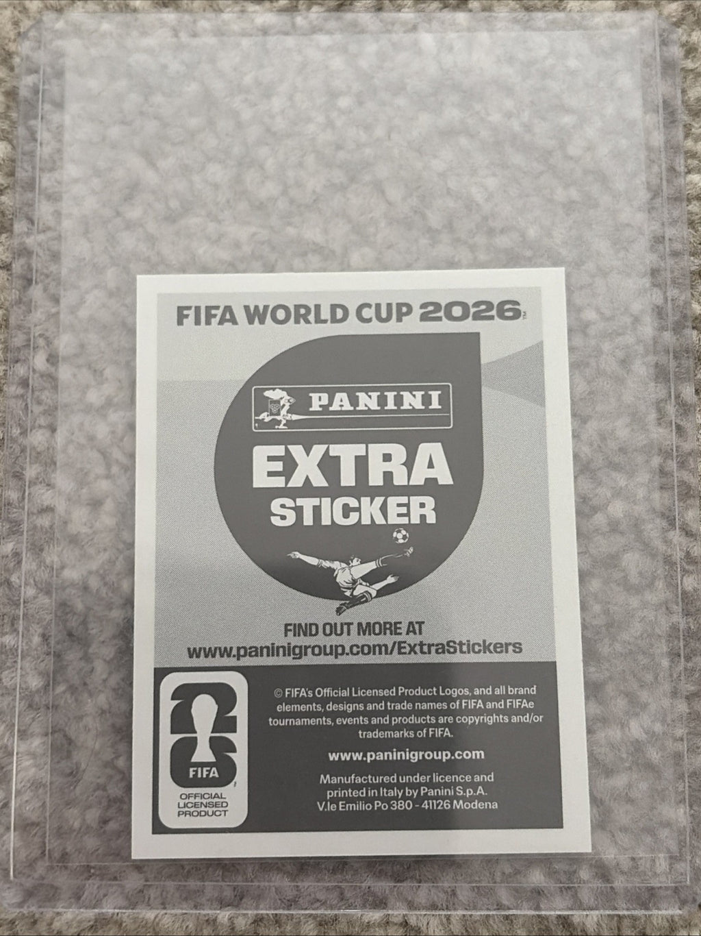 LAMINE YAMAL BRONZE EXTRA STICKER PANINI WORLD CUP STICKER COLLECTION