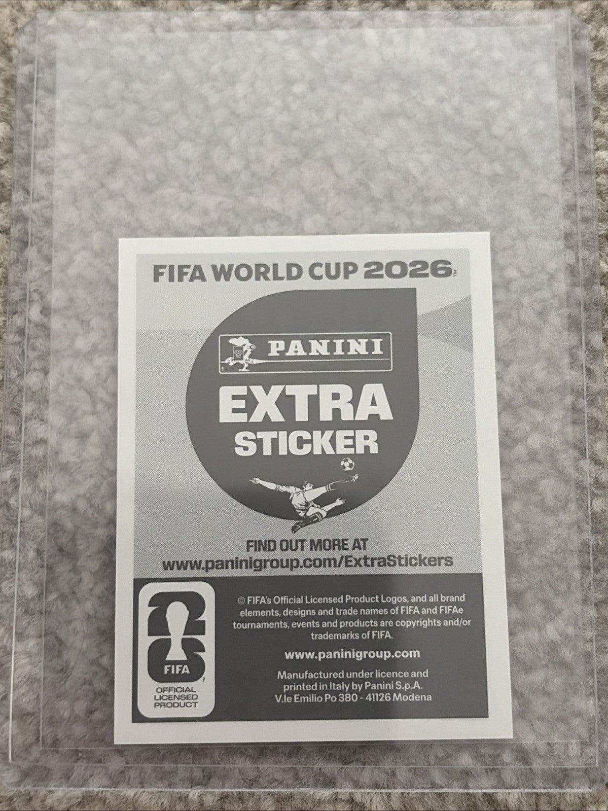LAMINE YAMAL BRONZE EXTRA STICKER PANINI WORLD CUP STICKER COLLECTION