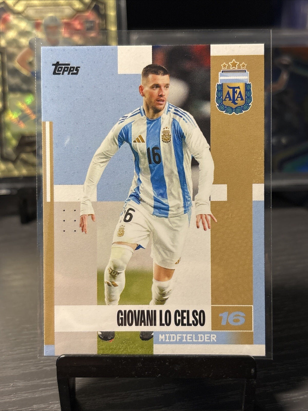 Giovani Lo Celso Argentina Base 2024-25 Topps Team Set #17
