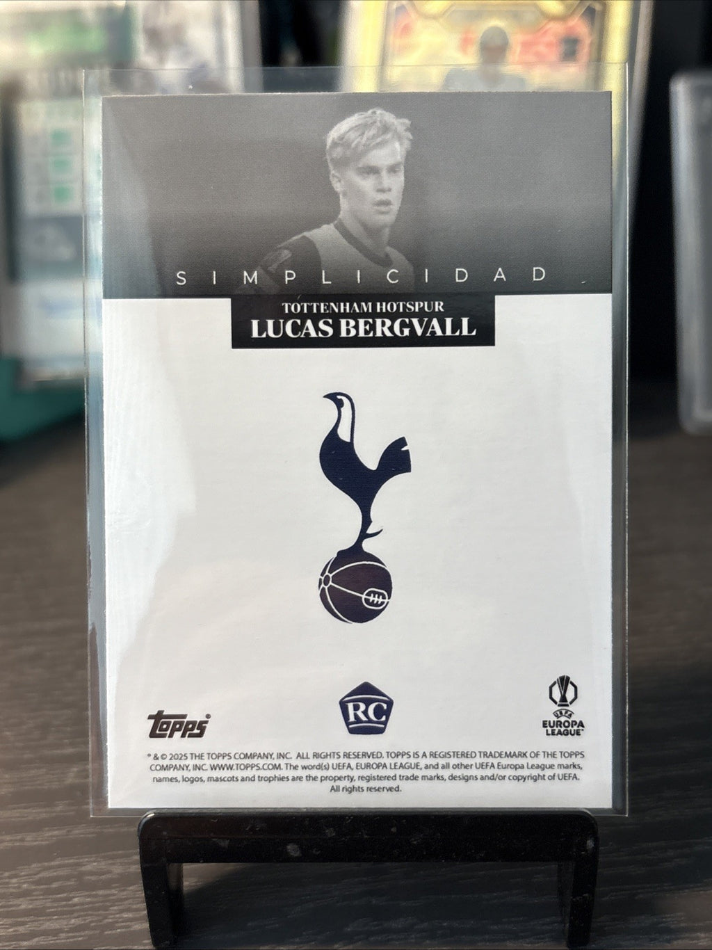 Topps Simplicidad 2024-25 - Lucas Bergvall - Rookie