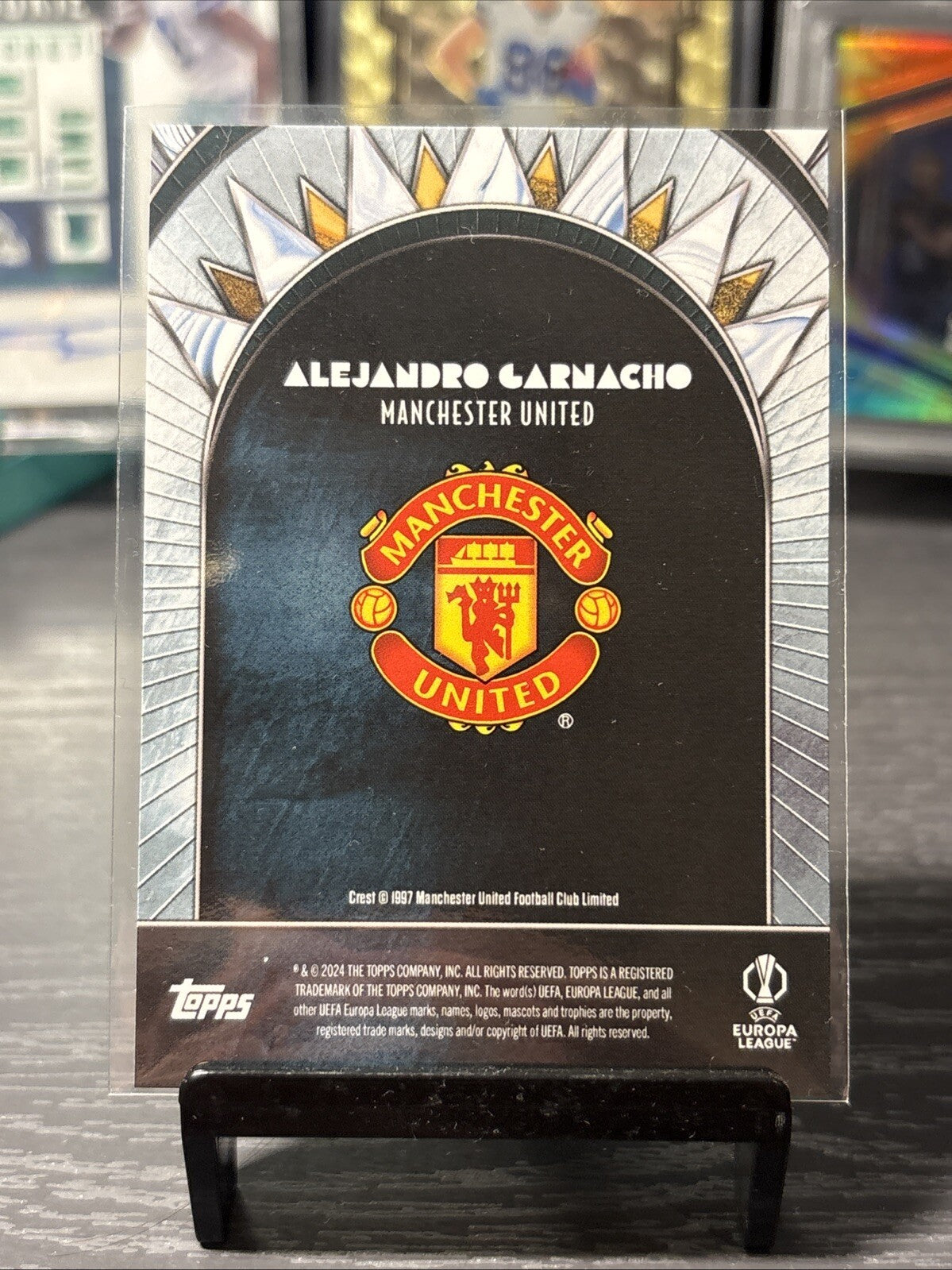 Topps Deco 24-25 2025 Alejandro Garnacho Manchester United