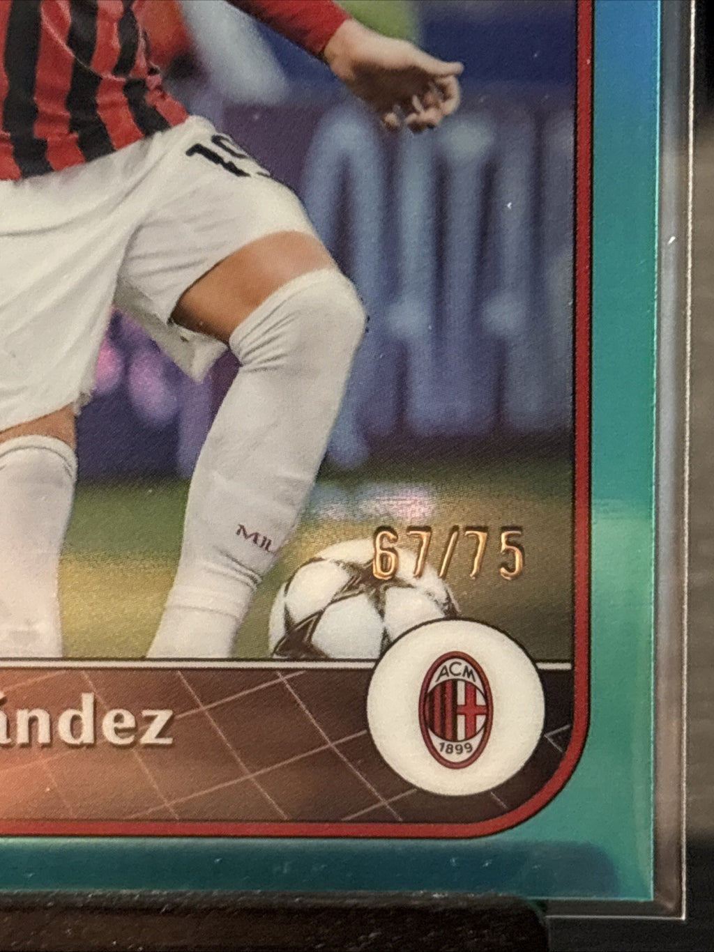 Topps Merlin Chrome Theo Hernandez /75