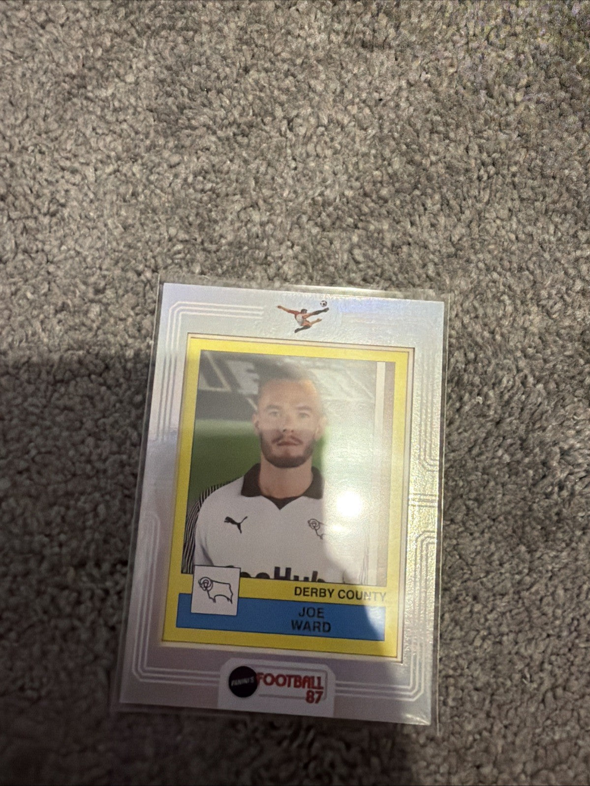 Panini Football - EFL Championship - Joe Ward Sticker - Derby