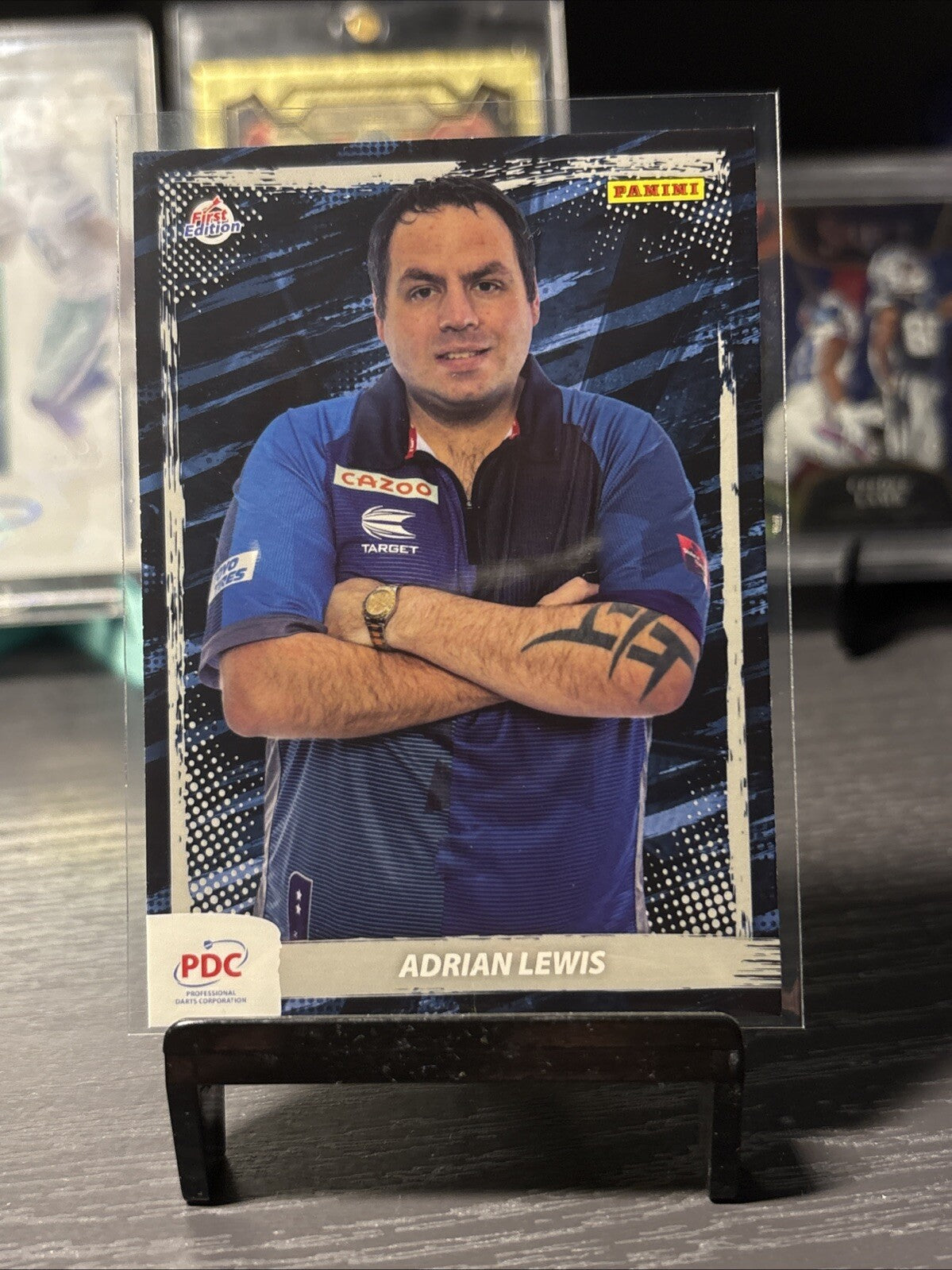 Panini PDC 2025 World Championship Darts Adrian Lewis Base Card PDC-26 1st Ed