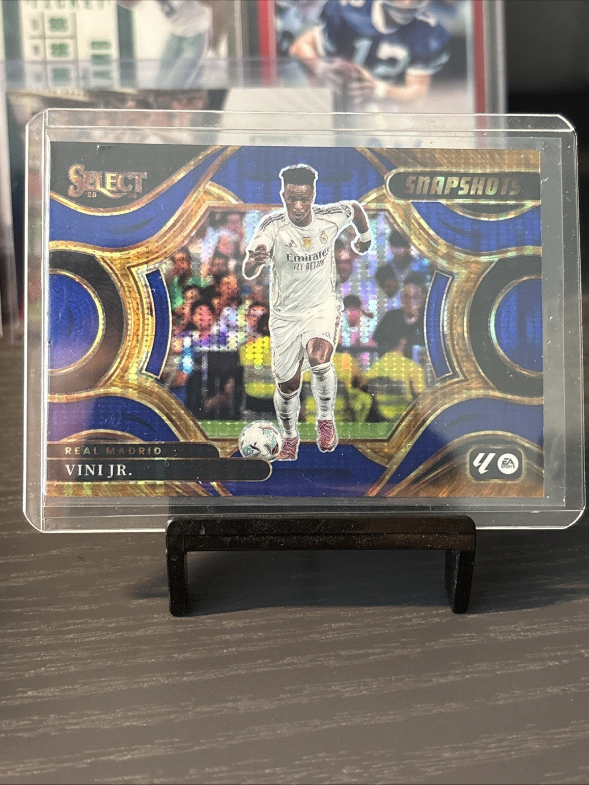 Panini Select La Liga 2025/26 Vinicius Junior (Vini Jr) Snapshots Blue Pulsar SP