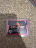 Leighton Clarkson 20/25 Low Numbered Pink Showcase Insert. Panini EFL Premium