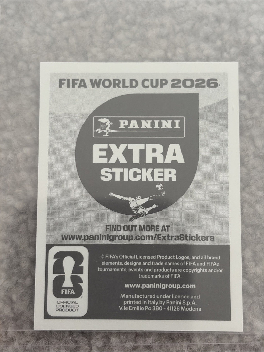 Panini FIFA World Cup 2026 Collection Jude Bellingham BRONZE Extra Sticker