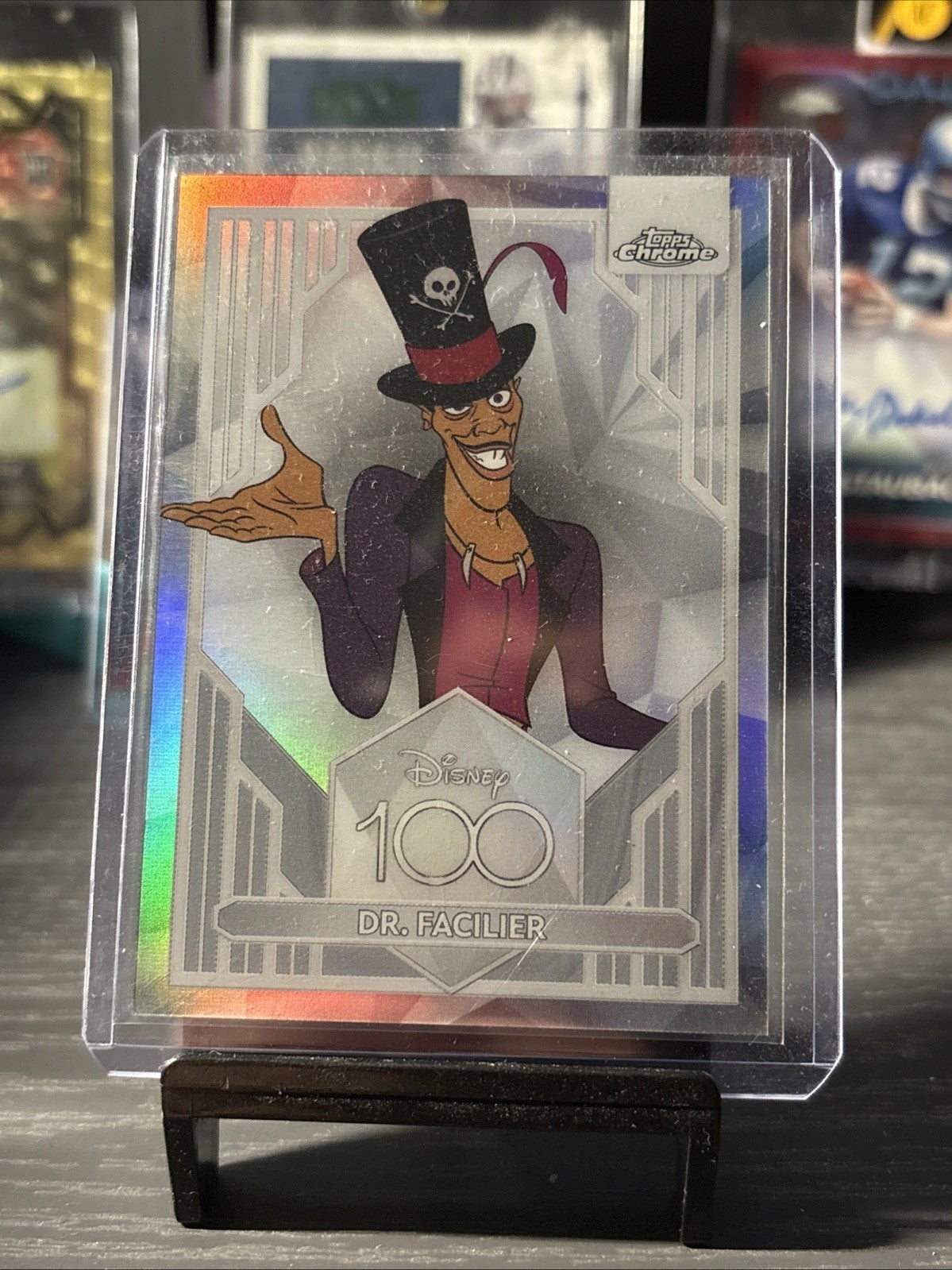 2023 Topps Chrome Disney 100 Dr. Facilier Refractor #70