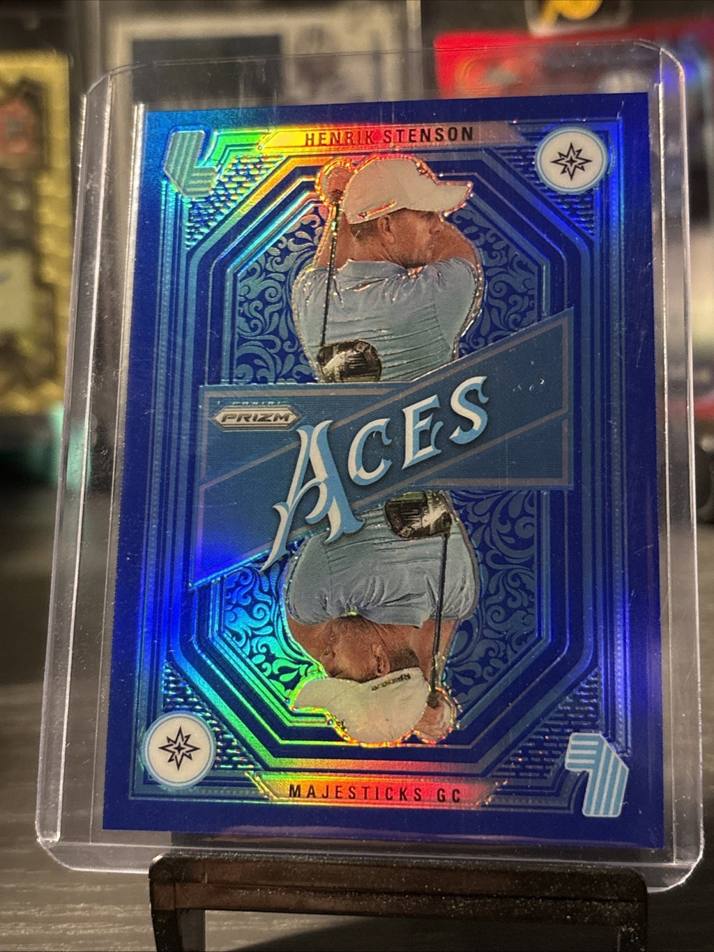 Henrik Stenson Aces /99 Prizm LIV Golf 2025 Majesticks GC No.7 55/99