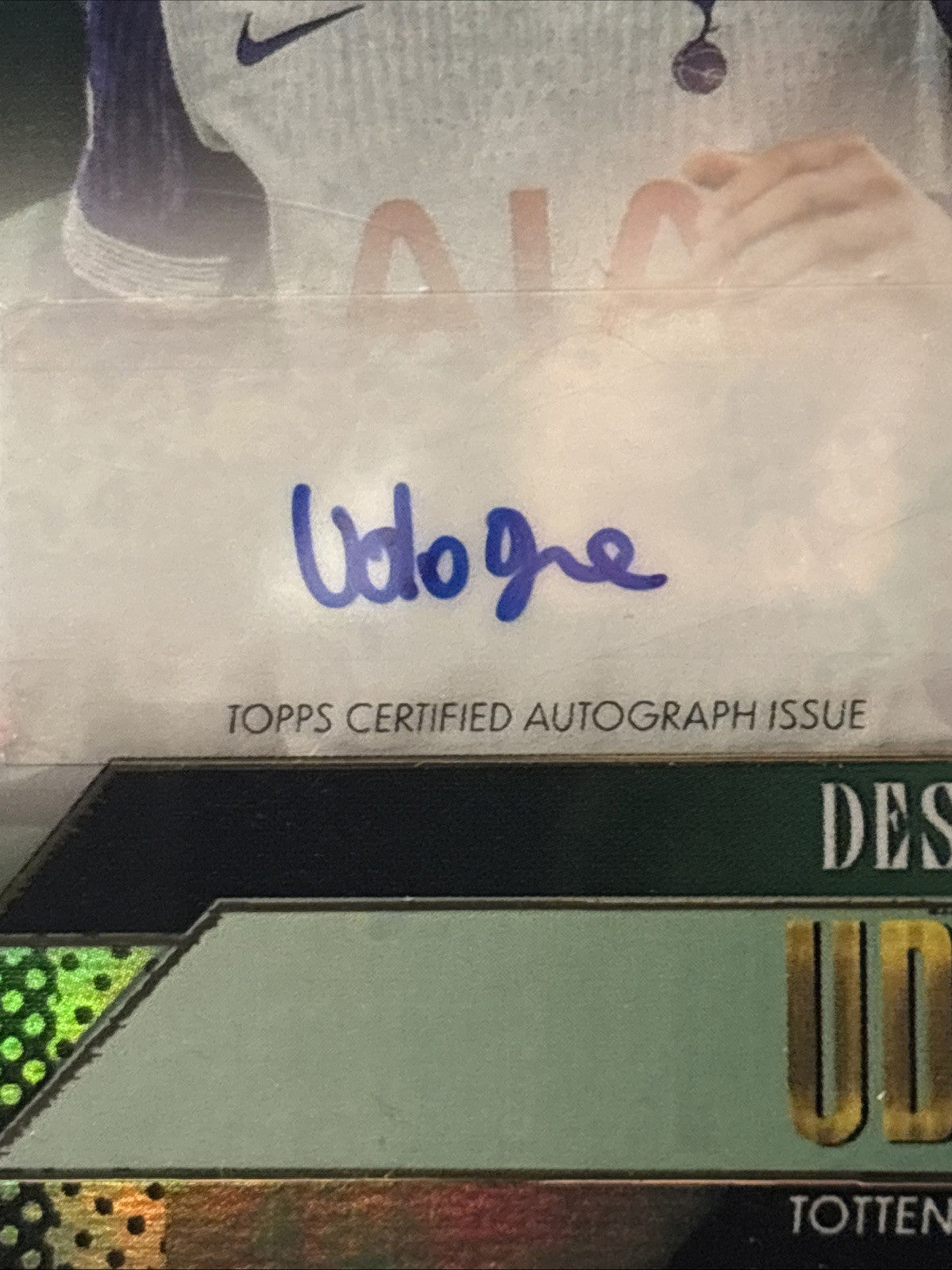 2024-25 Topps UCC Gold x WalkerTKL Destiny Udogie Current Stars Auto /99 Spurs