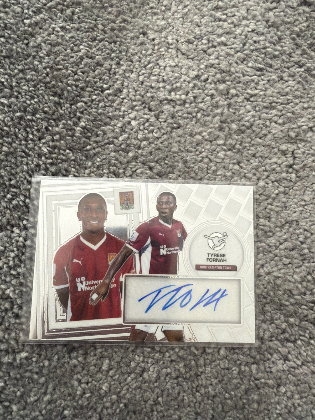 Panini EFL Premium 2026 Northampton Town Tyrese Fornah Auto