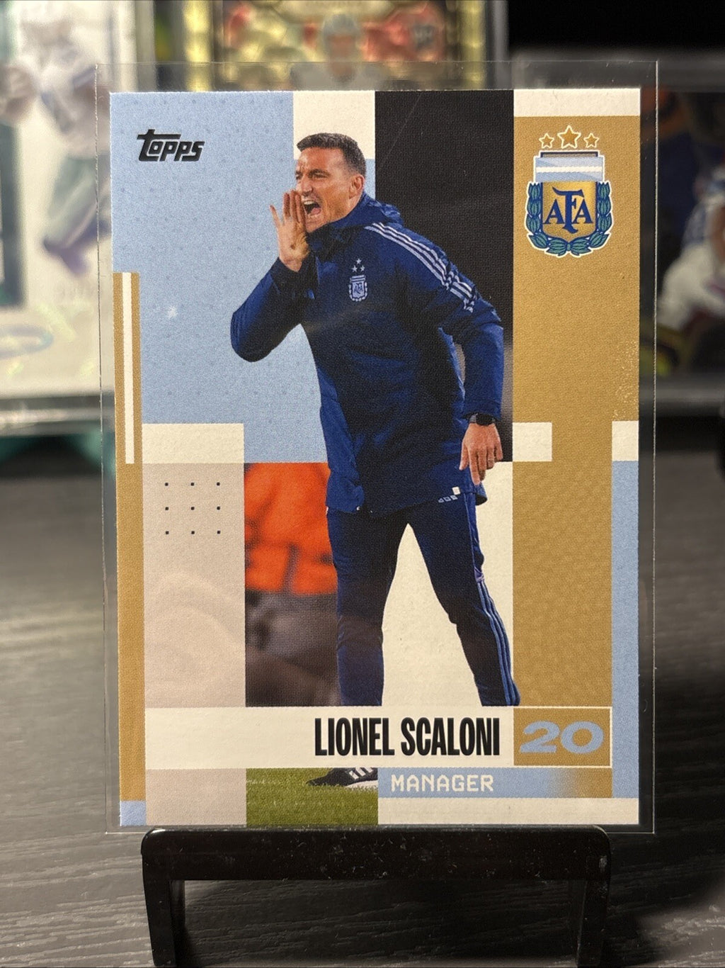 Lionel Scaloni Argentina Base 2024-25 Topps Team Set #25