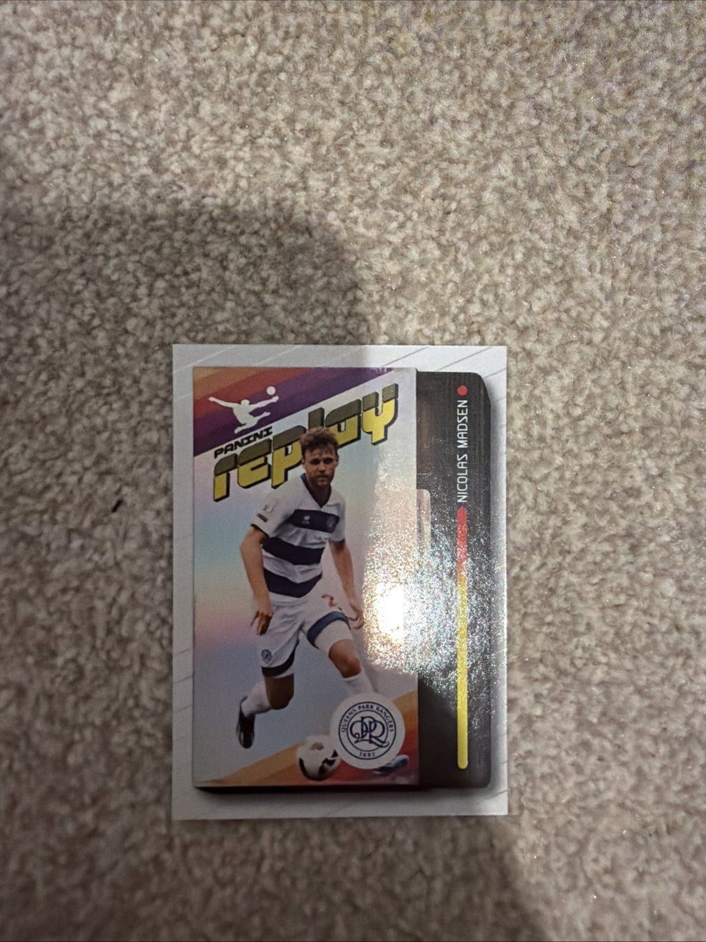 Panini Football EFL 25/26 Nicolas Madsen Queens Park Rangers QPR Insert